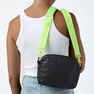 Aloha Collection• ‘The Strap’ Neon Green Bag Purse Strap ALOHA